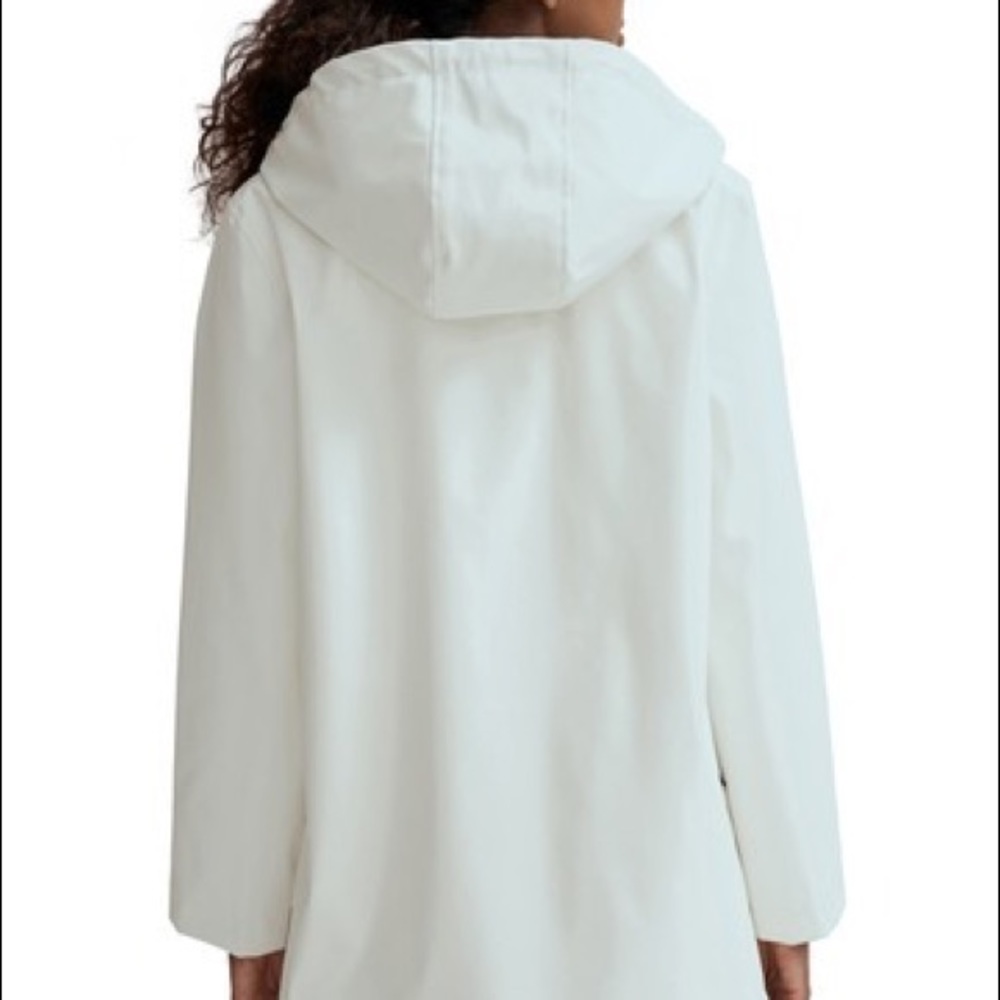 NWT Noize Alexa Raincoat Rubberized Parka Vegan - Picture 4 of 7
